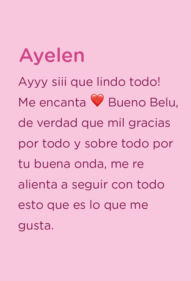 Testimonio de una alumna